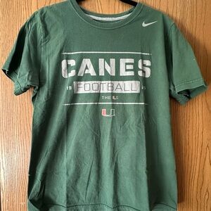 Nike Green Miami Graphic Crewneck Tee